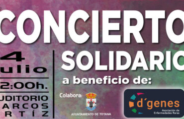 Cartel concierto Solidaria D’genes cortado