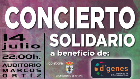 Cartel concierto Solidaria D’genes cortado