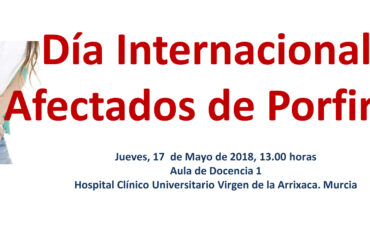 Día internacional de afectados de Porfiriaaa