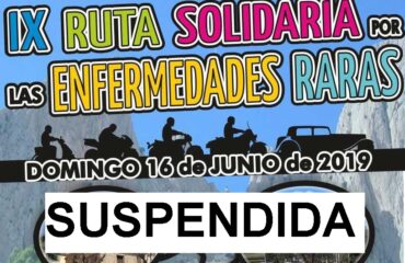 cartel ruta maria SUSPENDIDA PRTADA