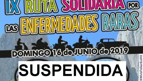 cartel ruta maria SUSPENDIDA PRTADA